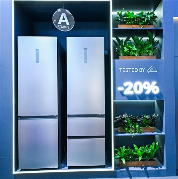 海尔冰箱用全球统一标准为用户定制生活ayx爱游戏app2025广交会：(图3)